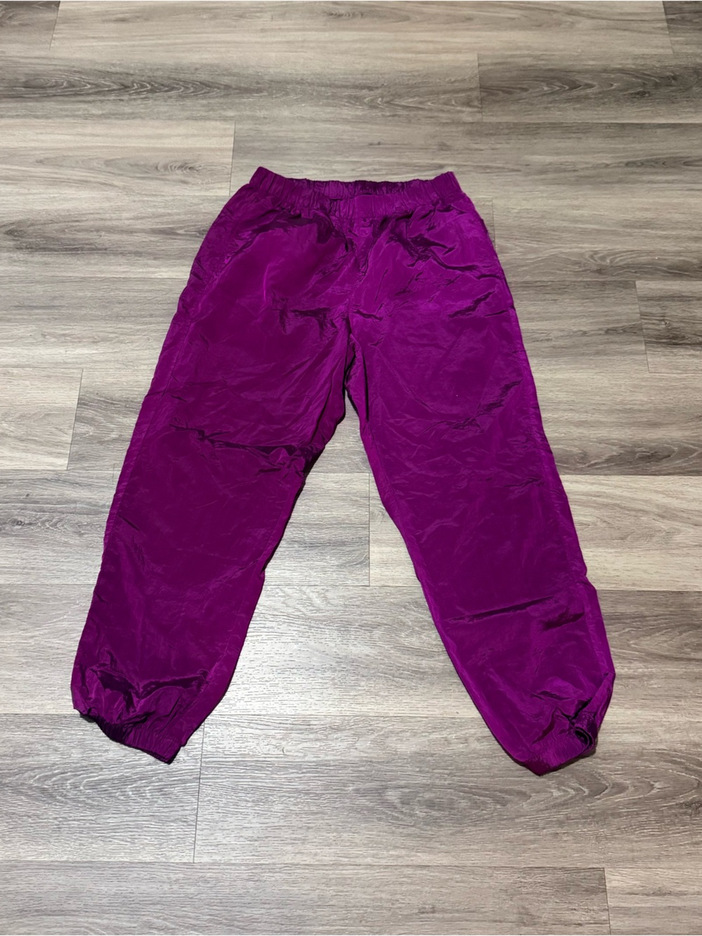 GAP Kids Magenta Elastic Hem Jogger Pants
